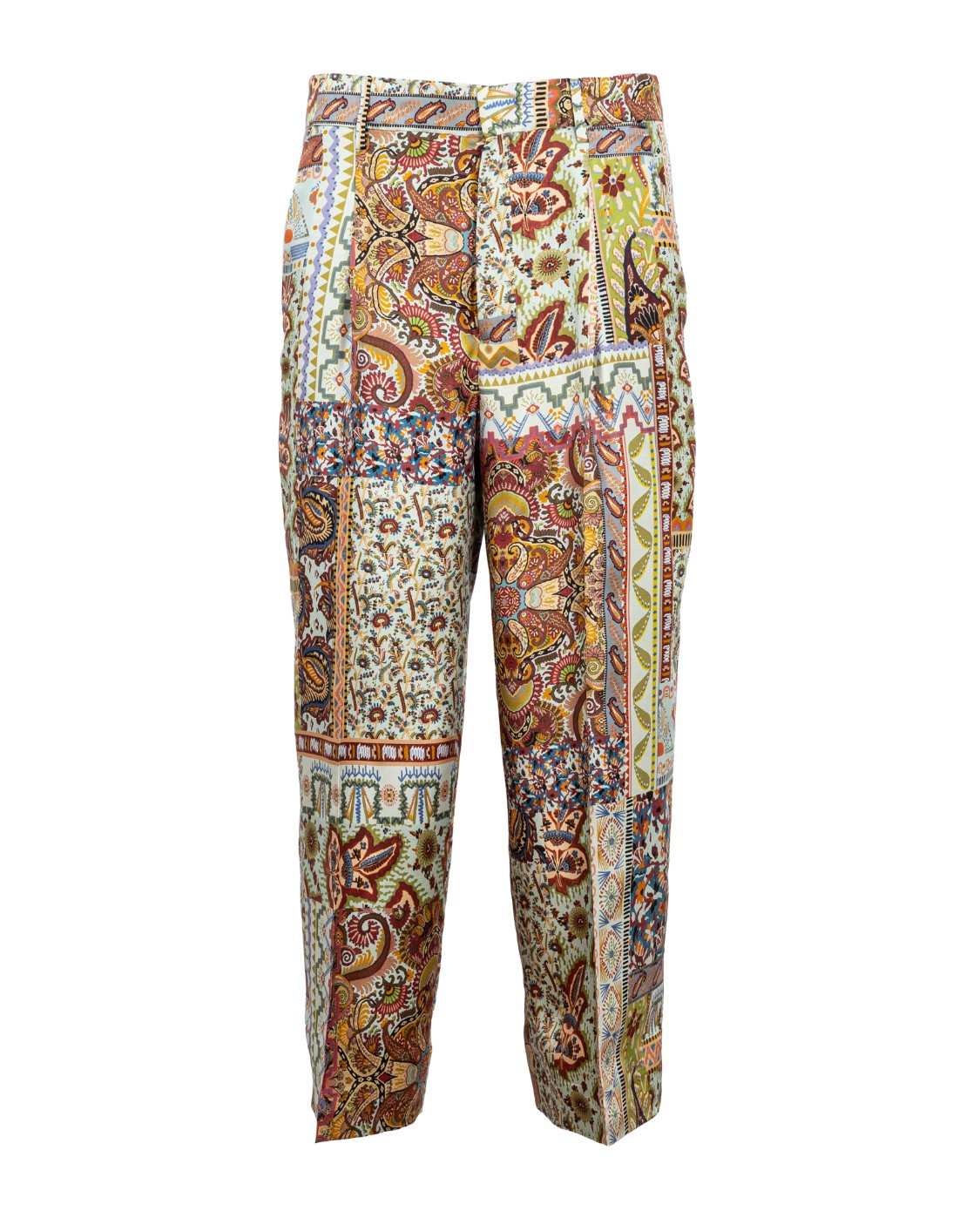 shop ETRO Saldi Pantalone: Etro pantalone in seta stampa Paisley.
Vita alta.
Chiusura con gancino e zip.
Tasche laterali.
Tasche posteriori a filo.
Taglio corto.
Vestibilità regolare.
Composizione: 100% seta.
Made in Italy.. 19204 1896-0250 number 3460034